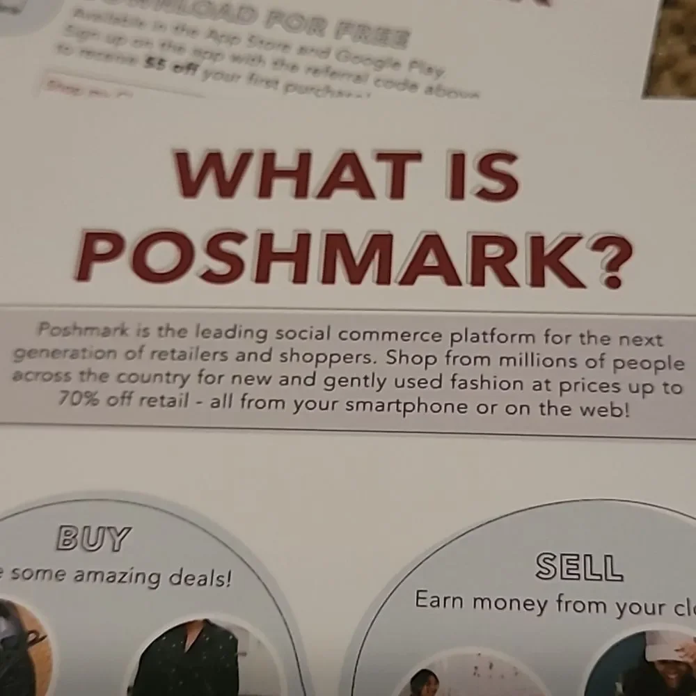 Small Business Poshmark Essentials Cards MARKETING THICK swag postcards